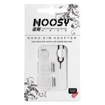 Noosa SIM Card Adapter Set + Key - White