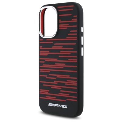 6. AMG Silicone Graphics MagSafe case for iPhone 16 - black