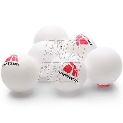 A set of 6 ping pong balls Meteor 15028