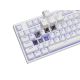 12. GENESIS Thor 404 TKL Keyboard Gaming USB QWERTY American International White