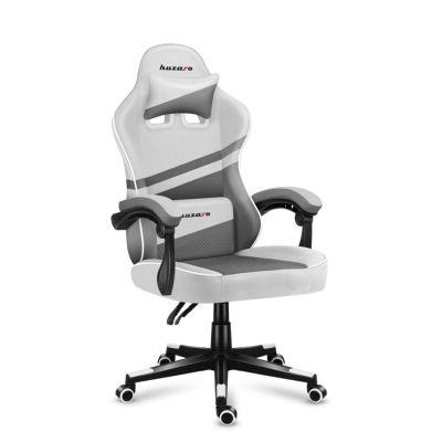 21. Huzaro Force 4.4 Gray Mesh Gaming Chair