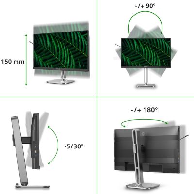 5. Philips 5000 series 24B2G5301/00, 60.5 cm (23.8"), 1920 x 1080 pixels, Full HD, LCD, 4 ms