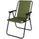 8. CAMPING CHAIR WITH ARMRESTS 52x44x75CM FOLDING GREEN