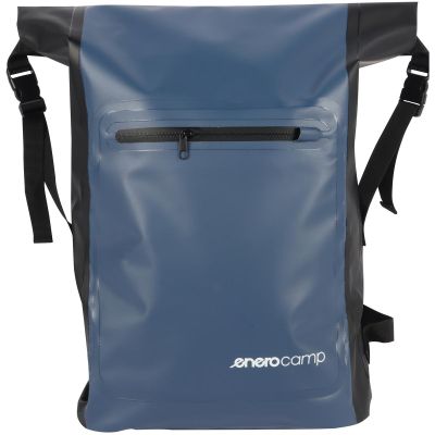 26. 25L WATERPROOF BACKPACK, NAVY BLUE, ENERO CAMP