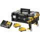 3. DeWALT DCK2110L2T-QW Powered Screwdriver/Impact Driver Black, Yellow