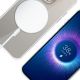 4. 3mk Clear MagCase Case for Apple iPhone 15 Pro Max - Transparent
