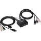 Trendnet TK-220DPI KVM Switch Black