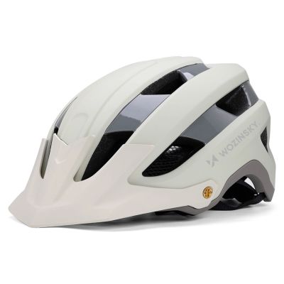 3. Wozinsky MTB bicycle helmet with a removable visor, lightweight, L - pastel green