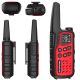 3. Baofeng BF-T25E walkie-talkie red, 2 pieces
