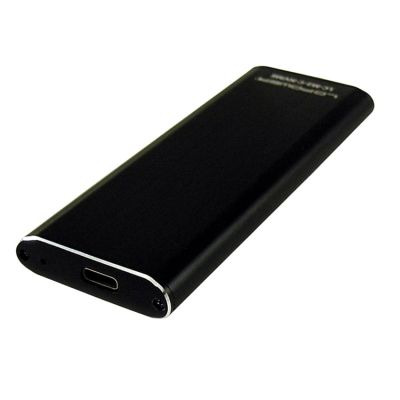 4. LC-Power LC-M2-C-NVME Hard Drive Enclosure SSD Case Black M.2