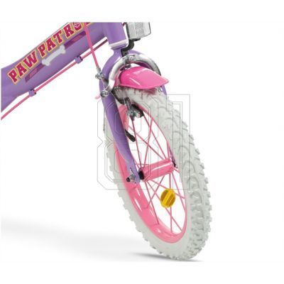 10. Children's bike 14" Paw Patrol Violet 1480 Girl TOIMSA