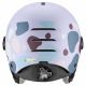 6. Uvex Rocket Jr. Visor Ski Helmet, Lavender