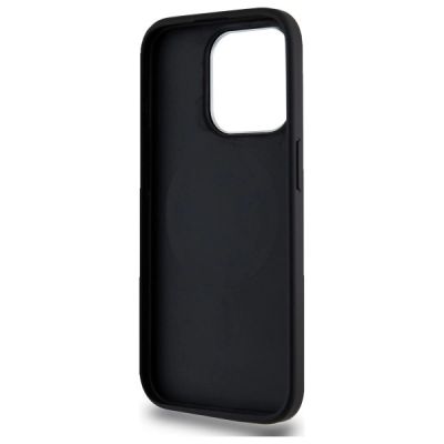7. DKNY Plain Logo MagSafe iPhone 15 Pro Max Case - Black