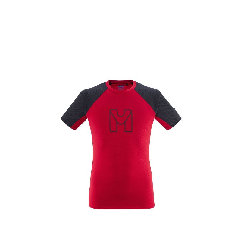MILLET M Trilogy Delta Ts Ss T-shirt red