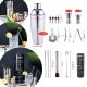 15. BARTENDER SET 14 PIECES DRINK SHAKER ALPINA TONGUE