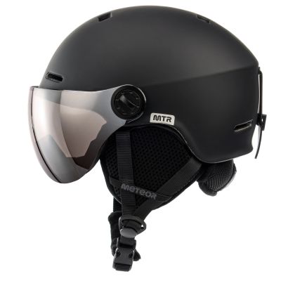 17. Meteor Falven Ski Helmet Black 24968-24970