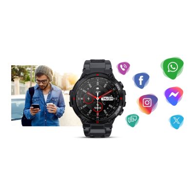 6. Smartwatch GIEWONT Black GW430-1