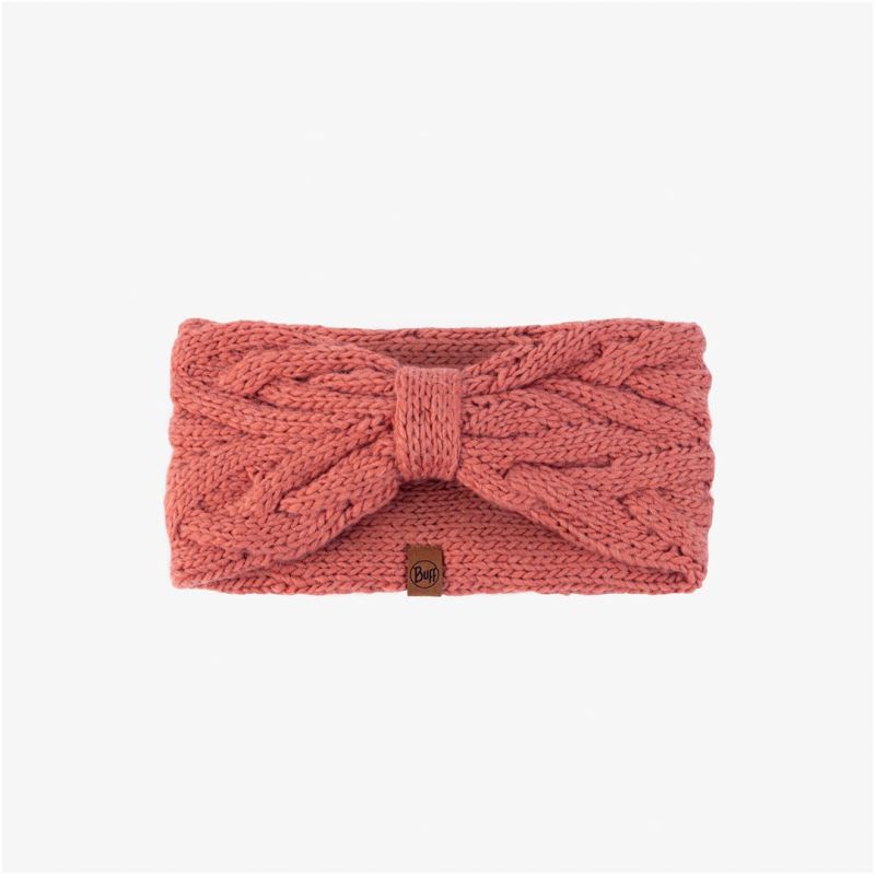 BUFF KNITTED HEADBAND CARYN CRIMSON Headband – One size