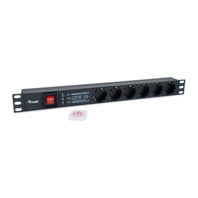 2. Equip 333317 PDU power distribution unit 6 x network socket 1U