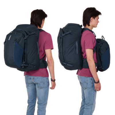 4. Thule TLPM270 Darkest Blue Backpack Travel Backpack Blue Polyester