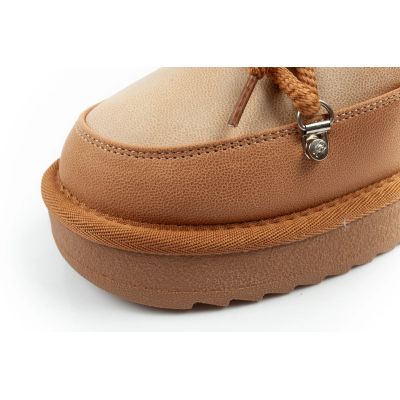 6. D.Franklin women's snow boots winter fashionable insulated ankle boots