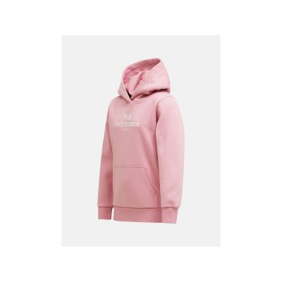 3. PEAK PERFORMANCE Jr Original Small Logo Hood Pink