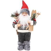 CHRISTMAS DECORATIVE STANDING DELUXE 30CM GREY