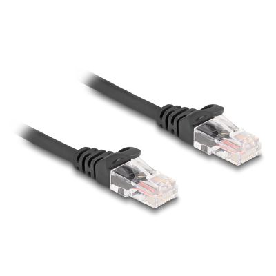 2. DeLOCK Coiled RJ45 Cable Male to Male Cat.5e 3m Black