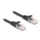 2. DeLOCK Coiled RJ45 Cable Male to Male Cat.5e 3m Black
