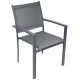 2. GARDEN CHAIR 57X57X88CM TEXTLINE SET OF 2