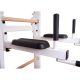 19. GYMNASTIC LADDER, HAND BAR, BENCH, CHILDREN'S ACCESSORIES, WHITE MAT BENCHK 414