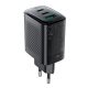 Acefast A108 GaN PD 67W 2xUSB-C 1xUSB-A Wall Charger - Black
