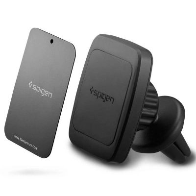 10. Spigen H12 phone holder for car air vent magnetic - black