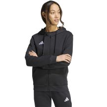 Women's adidas Entrada 26 Full Zip Hoodie Black KF5939