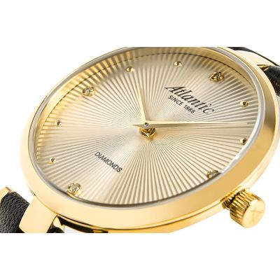 4. Atlantic Royal Diamonds Women's Watch 29044.45.37 + BOX