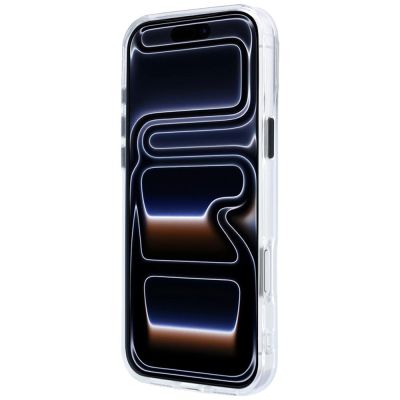 5. BMW Sign Frosted IML & Metal Logo MagSafe Case for iPhone 18 Pro Max / 17 Pro Max - Clear