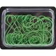 4. METAL HOOKS FOR CHRISTMAS BAUBLES 40 PCS GREEN