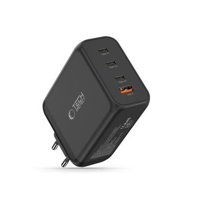 2. Tech-Protect NC200W-GaN 4-Port 200W Wall Charger - Black