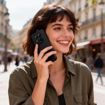 4. Tech-Protect Icon Case for Xiaomi Redmi Note 15 Pro 5G - Black