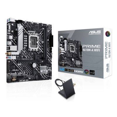 7. ASUS PRIME H610M-A WIFI Motherboard