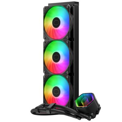 3. Cooler Master MasterLiquid 360 Core II Processor Liquid Cooling Kit 12 cm Black 1 pc.