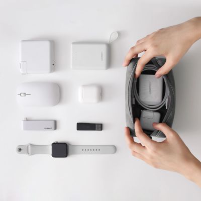 3. Ugreen case pouch multifunctional organizer for accessories gray (LP285)