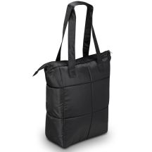 LARGE BLACK WOMEN’S SHOULDER BAG SEMI LINE