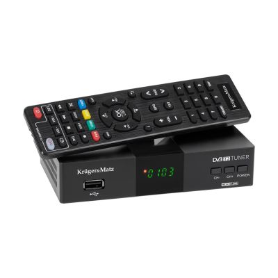 KRUGER & MATZ DECODER DVB-T2 H.265 HEVC KM0550D