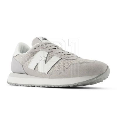 4. Men's New Balance 237 sneakers suede gray (MS237LGG)