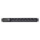 5. Lestar LZRM 810 BW GA K.:CZ 1.5M IEC3 surge protector strip (8 x UTE; 1.5m; black)