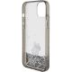 7. Karl Lagerfeld Liquid Glitter Choupette case for iPhone 15 Plus - transparent