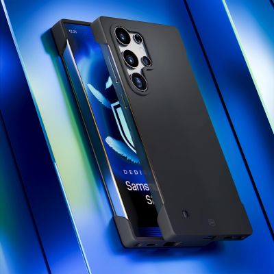 9. 3mk Just20g Matt Case for Samsung Galaxy S24 Ultra - Matte Black