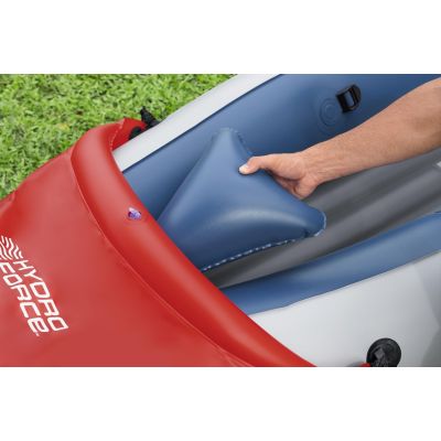 9. Bestway 65077/25 Sport Kayak 1 Person Multicolor Acrylonitrile Butadiene Styrene Copolymer (ABS), Aluminum, Polypropylene (PP), Polyvinyl Chloride (PVC) Inflatable Kayak