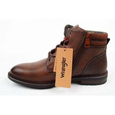 9. Wrangler men's shoes George ankle boots brown ankle boots with zipper